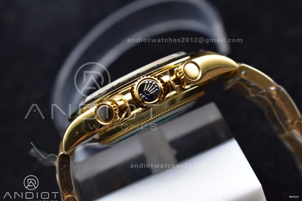 Daytona 1:1 Best Bracelet SA4130 116508 Edition Green Dial BTF YG on 0402